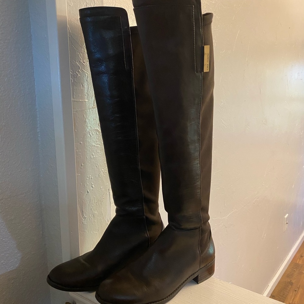 Vince Camuto leather knee boots